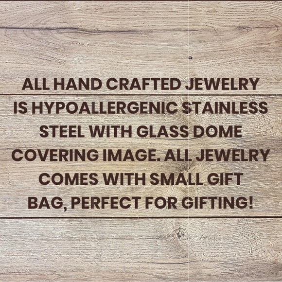 Hand Crafted Floral Cross Design Stud Earrings - Picture 3 of 4